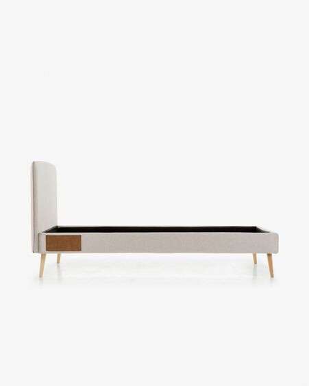 Funda cama Dyla beige 90 x 190 cm