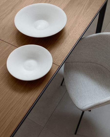 Set Naimi de 2 centros de mesa de cemento
