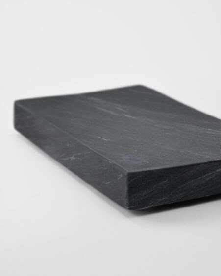Jabonera Aixa de mármol negro
