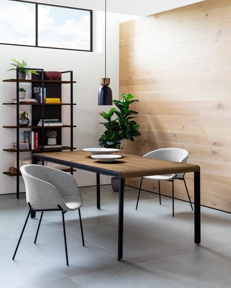 Set Naimi de 2 centros de mesa de cemento