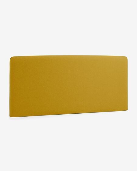 Funda cabecero Dyla mostaza 168 x 76 cm