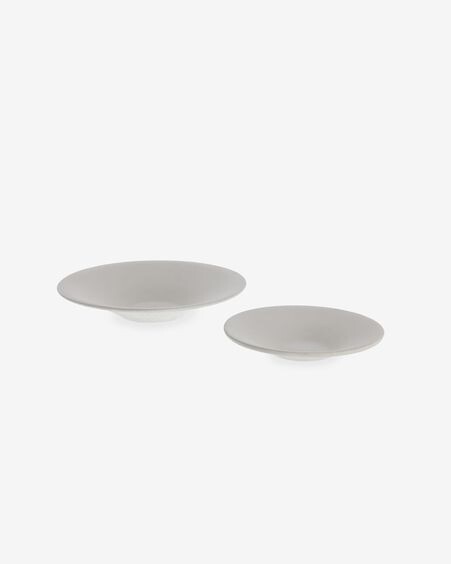 Set Naimi de 2 centros de mesa de cemento