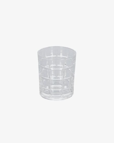 Vaso Hina de vidrio transparente