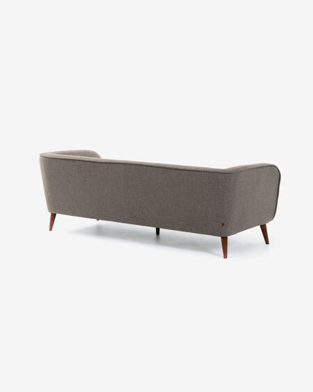 Sofá Olost 3 plazas gris 229 cm