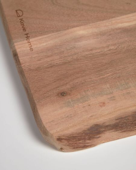 Tabla de servir cuadrada Syriana de madera maciza de acacia