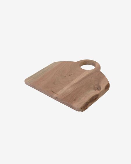 Tabla de servir cuadrada Syriana de madera maciza de acacia