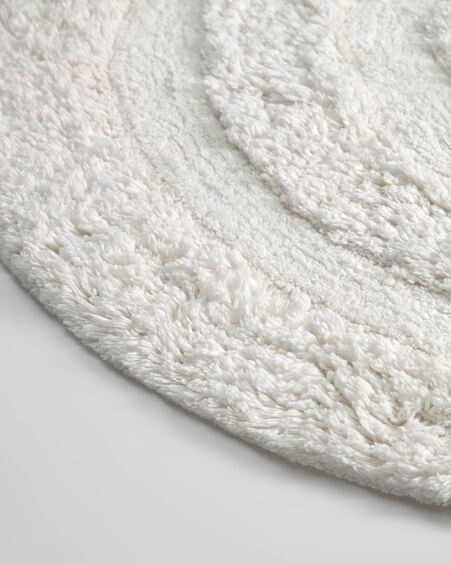 Alfombra redonda Eligia algodón Ø 120 cm