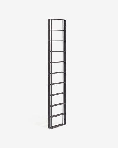 Biombo Ondine metal negro 124,5 x 184 cm