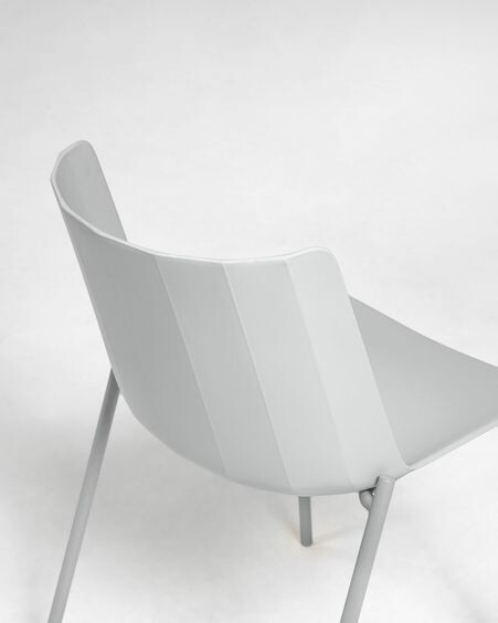 Silla Hannia gris