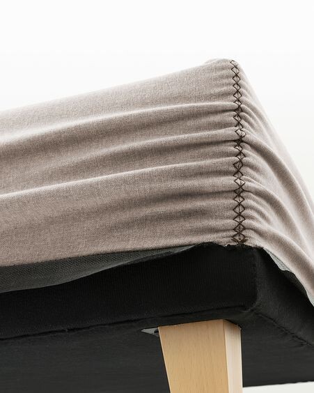 Base alta Nikos beige 180 x 200 cm