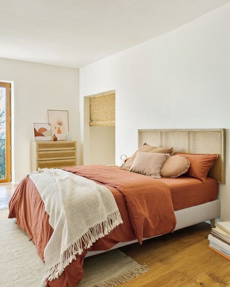 Base alta Nikos beige 180 x 200 cm
