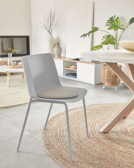 Silla Hannia gris