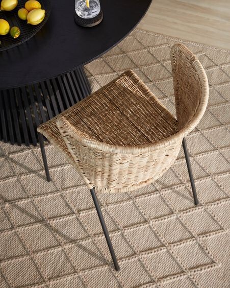 Silla Fantine ratán