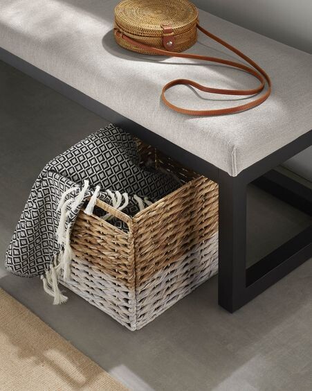 Banqueta Loya gris 128 cm