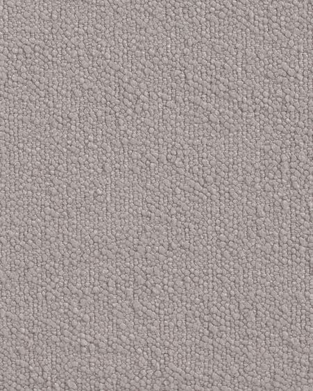 Sofá Mihaela 3 plazas con chaise longue derecho de borrego gris 264 cm