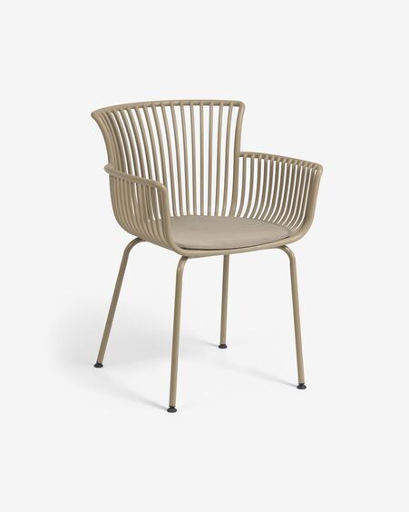 Silla de exterior Surpika beige