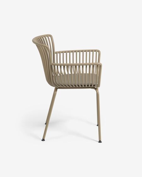 Silla de exterior Surpika beige
