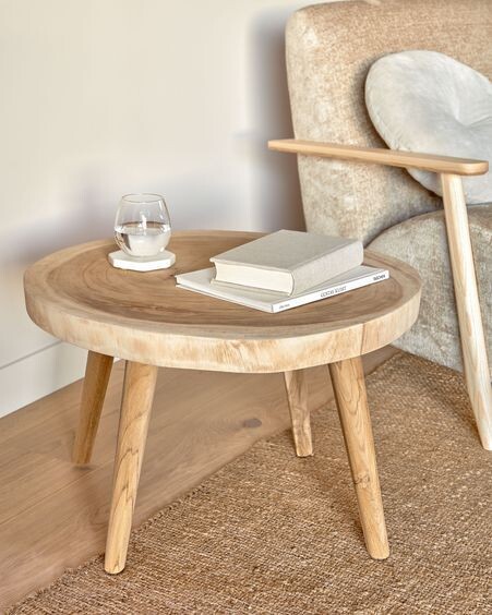 Mesa auxiliar Wellcres Ø 65 cm