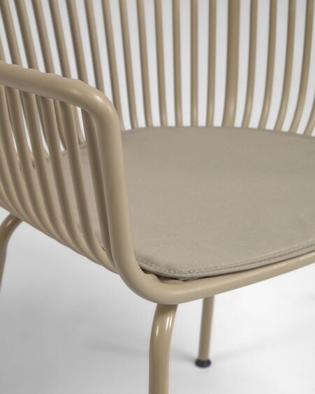 Silla de exterior Surpika beige