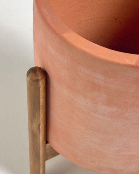 Macetero Dalva de terracota Ø 26 cm