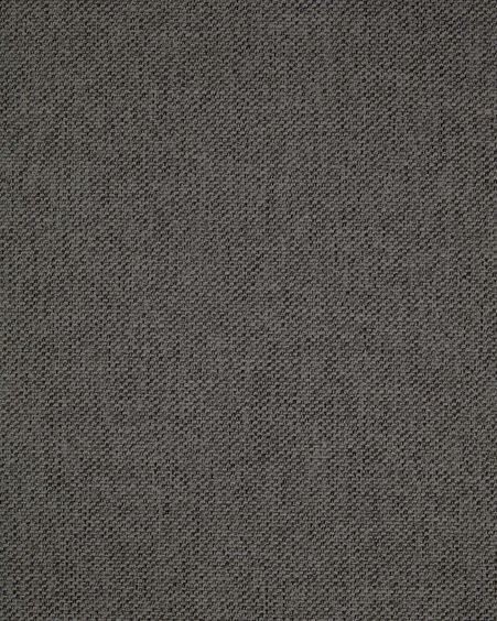 Silla Mahalia gris oscuro y patas de acero acabado pintado negro