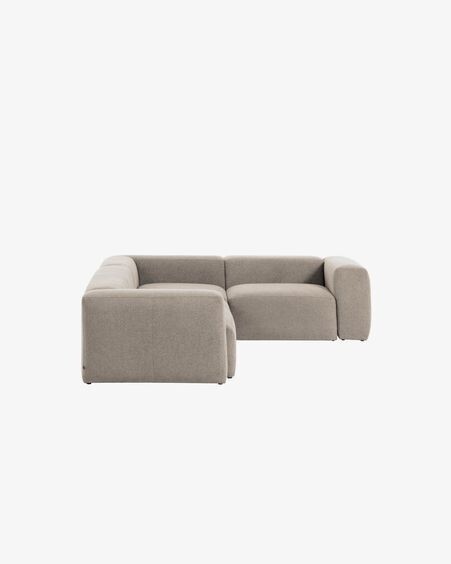 Sofá rinconero Blok 4 plazas beige 320 x 230 cm