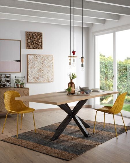 Silla exterior Quinby amarillo