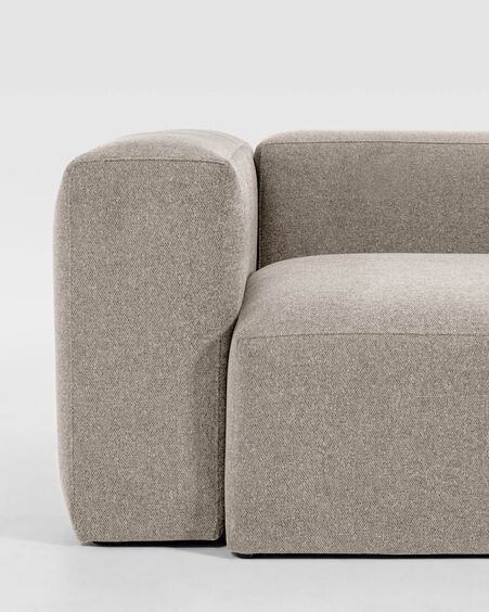 Sofá rinconero Blok 4 plazas beige 320 x 230 cm