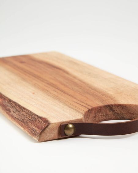 Tabla de servir rectangular Severa madera maciza acacia