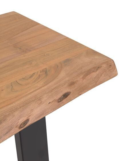 Consola Alaia de madera maciza de acacia con acabado natural 115 x 40 cm