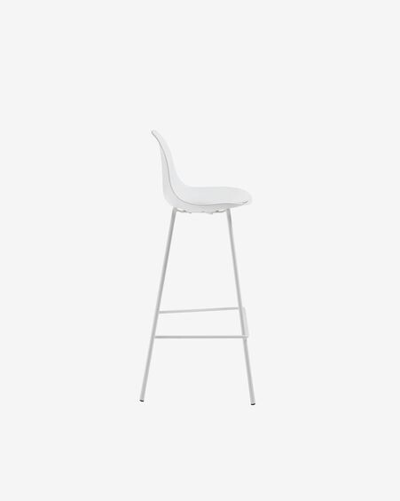 Taburete Brighter blanco altura 65 cm