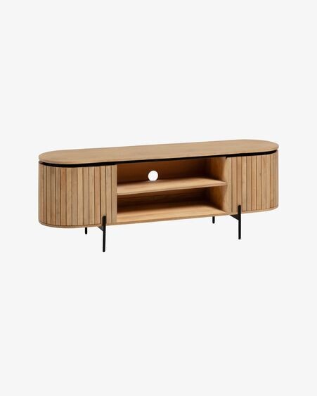 Mueble TV Licia de madera maciza de mango 160 x 56 cm