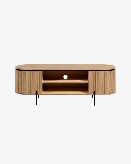 Mueble TV Licia de madera maciza de mango 160 x 56 cm