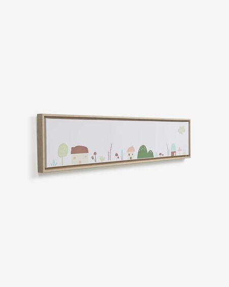Cuadro Leshy multicolor 110 x 25 cm