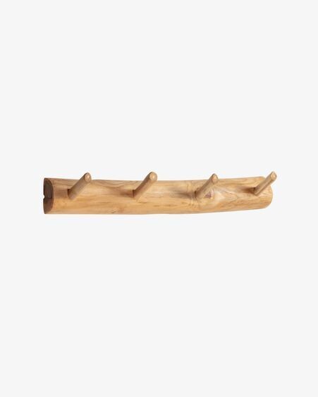 Perchero Gaillech de madera maciza de teca