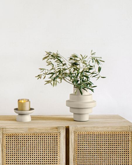 Bandeja Kaili metal beige