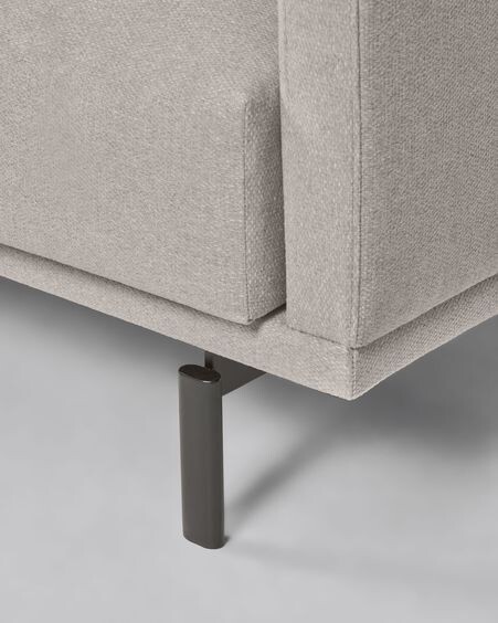 Sofá Galene 3 plazas beige 214 cm