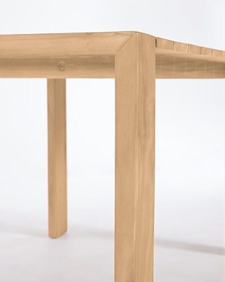 Mesa de exterior Victoire de madera maciza de teca 160 x 90 cm