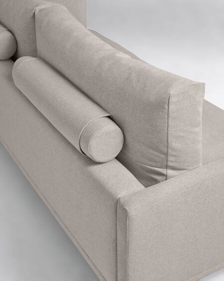 Sofá Galene 3 plazas beige 214 cm