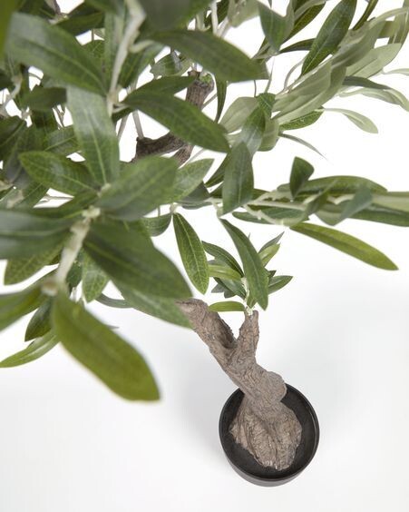 Planta artificial Olivo con maceta negro 140 cm