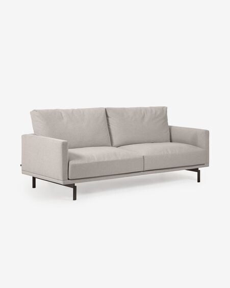 Sofá Galene 3 plazas beige 214 cm