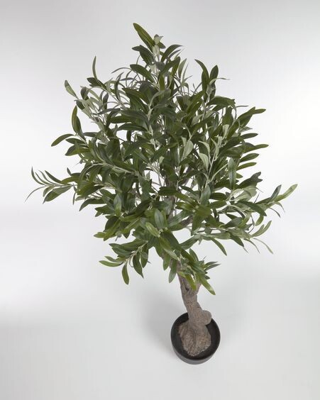 Planta artificial Olivo con maceta negro 140 cm