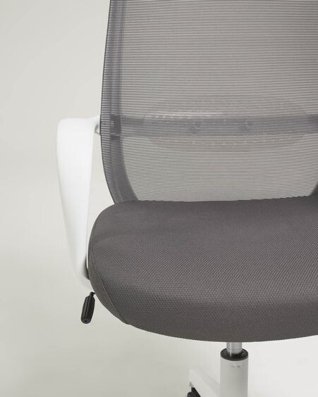 Silla de escritorio Melva gris