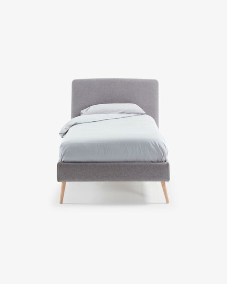 Funda cama Dyla gris 90 x 190 cm