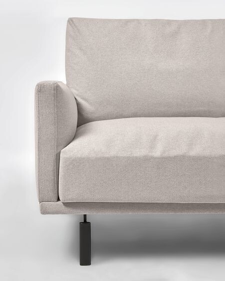 Sofá Galene 3 plazas beige 214 cm