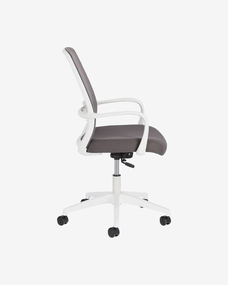 Silla de escritorio Melva gris