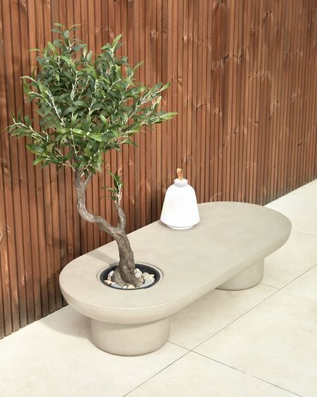 Planta artificial Olivo con maceta negro 140 cm