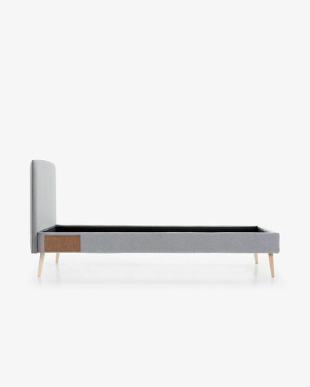 Funda cama Dyla gris 90 x 190 cm
