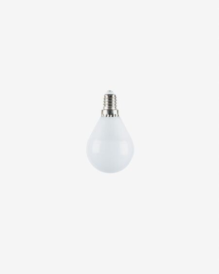 Bombilla LED Bulb E14 de 4W y 38 mm luz cálida
