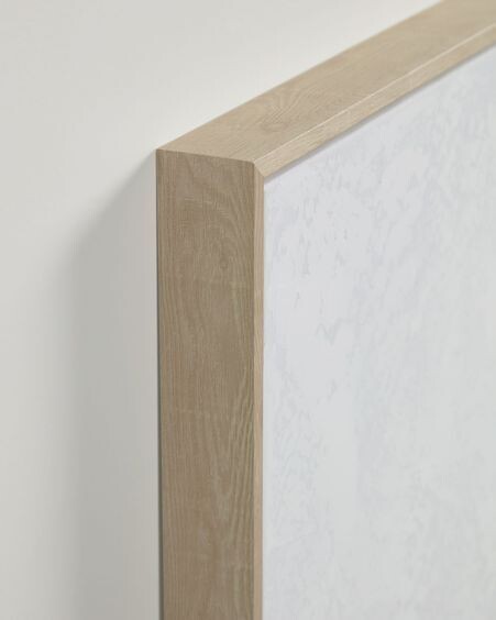 Cuadro Malvern blanco y verde 50 x 70 cm